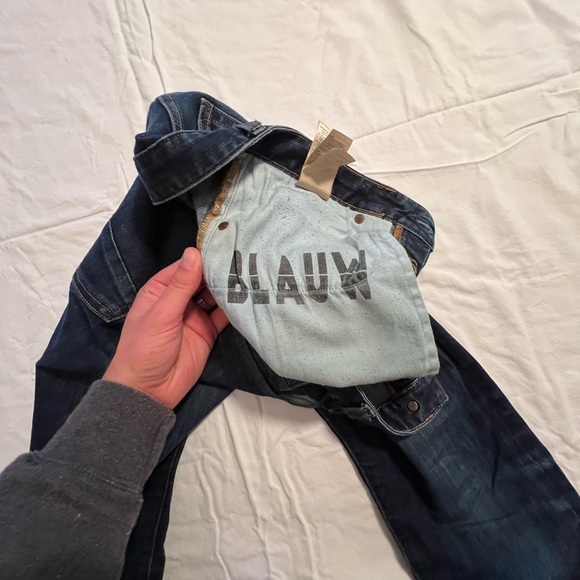 Scotch & Soda Ralston Blauw - 30X32 - Used Blue Jeans - Picture 6 of 8